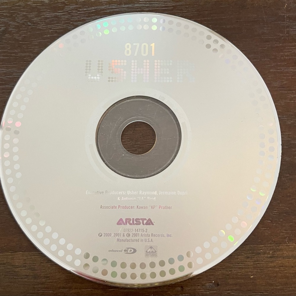 8701 Usher CD